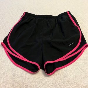 Pink & Black Nike Running Shorts